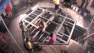 Swim World Pools Hydrofloors Movable Pool Floor Time Lapse of Installation