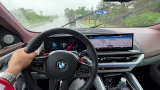 2023 BMW XM POV in Toronto