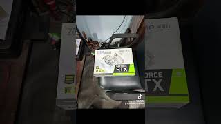 WHITE RTX 3060TI #gta #graphicscard #computerhardware #smartphone #rgbpc #solidstatedrive