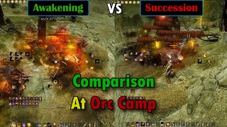 Hashashin | Awakening Vs Succession Grinding Trashloot/H At Orc Camp