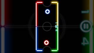 Jogando Glow Hockey