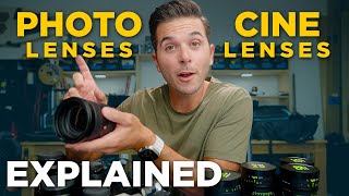 Photo Lenses VS Cine Lenses - What's the difference?