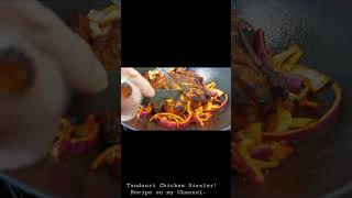 Chicken Tandoori Sizzler! #shorts #shortsfeed #youtubeshort #sizzlerrecipe #shortvideo