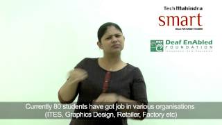 DEAF ENABLED: Vocational Training Program (DEF & TMS), Hyderabad 2014