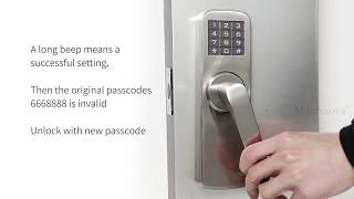 The smart lock M5 guide including all you need