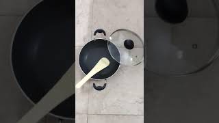 bajaj majesty induction cooker kadai review & unboxing |nonstick cookware kadai |