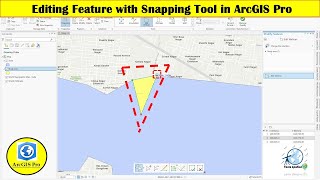 Editing Feature with Snapping Tool in ArcGIS Pro