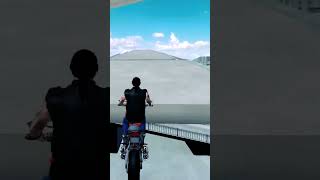 bike jumping from bridge 😮 #bike#status#shorts#viral#shortvideo#foryou@gareebmsvlogs213