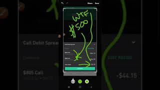 HOW TO CREATE DEBIT SPREADS ON ROBINHOOD !
