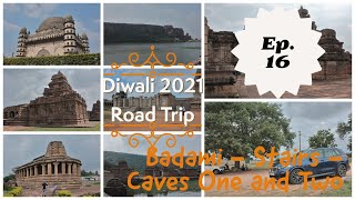 Diwali 2021 - Ep 16 - Karnataka - Badami - Stairs - Caves One And Two