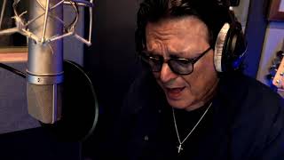 Rudy Perez singing and playing live in the studio "Just A Prayer Away" Short Clip