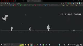 Tutorial: Hack Chrome Dino Game