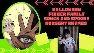 Halloween Finger Family Songs and Spooky Nursery Rhymes For Kids