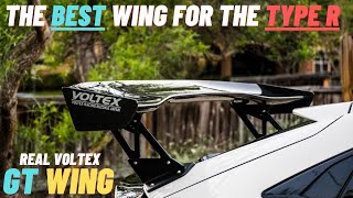 Buying an Authentic Voltex GT Wing For The Type R. LOOKS COMPLETELY DIFFERENT