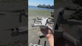 🔥Flying to Ferry Boat with drone!🚀#dji Mini 4 Pro #drone