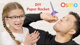 Make a Paper Rocket Step by Step 🚀: Fun Activities for Kids | Osmo