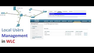 Local User Management in Wireless LAN Controller || Wireless configuration step by step