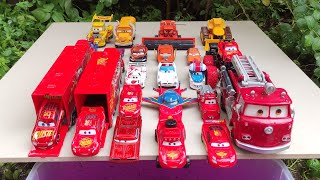 Clean up muddy minicars & disney car convoys! Play in the garden