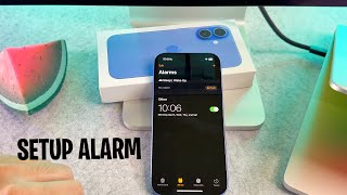 How To Setup Alarm On iPhone 16 / iPhone 16 Plus