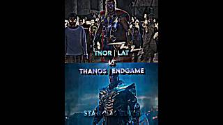 Thor Vs Thanos | Live Action | #marvel #endgame #shorts