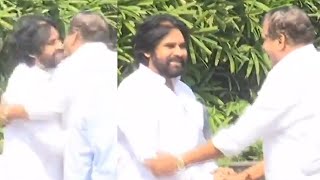 Dy CM Pawan Kalyan Gave Shake Hand and Tight Hug to YCP MLC Bothsa Satyanarayana | Trend Telugu