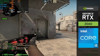 CSGO : RTX 3060 + i5-11400F