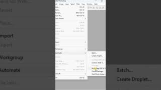 Open multiple page of pdf in photoshop #shorts #viral #trending #tricks #new #computer