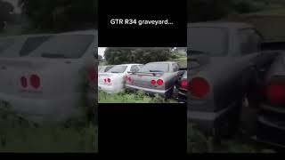 GTR R34 IN Graveyard 🥺🥺🥺🥺