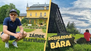 Výlety po Česku - zámek Slatiňany, rozhledna Bára, kočičí hrádek