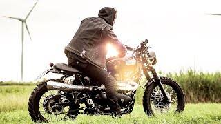 Triumph Scrambler 900 custom - a cinematic roadtrip to the canary islands