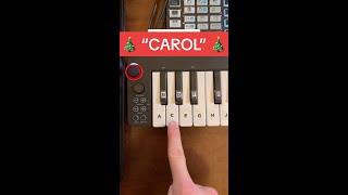 🎄 “CAROL” 🎄 (music only) #shorts