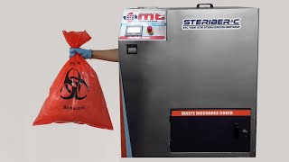 STERIBER-C Tıbbi Atık Bertaraf Makinesi / STERIBER-C Medical Waste Disposal Machine