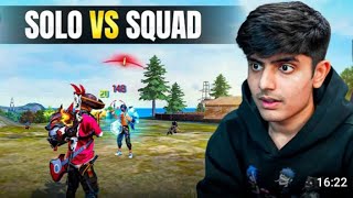 solo Vs squad | New Thompson😍 Solo Vs squad Pro Lobby 21 Kills Gameplay - Free Fire Max iam aashu