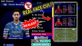 RILIS!! EFOOTBALL™ 2024 PES PPSSPP LIGA EROPA AND ASIA FULL UPDATE TRANSFER REAL FACE,GRAPIC HD