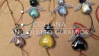 Collana angioletto ceramica