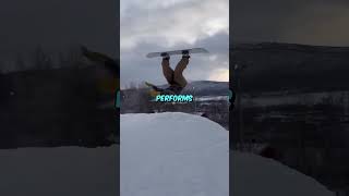 New Style of Snowboard Tricking! (@snappyboarder) #shorts