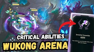 Wukong Arena Massive Damage Jeweled Gauntlet Smashing Enemies in 2v2v2v2 League of Legends! Gameplay