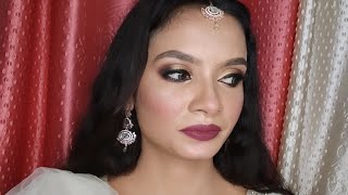 Affordable Self Engagement Makeup || Step by step Engagement Makeup Tutorial #makeuptutorial #np