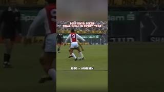 The Best KNVB Beker Final Goal In Every Year 1980-1989 (Part 1)