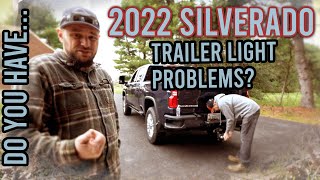 2022 Silverado Trailer Lights NEVER Turn Off? WATCH THIS!