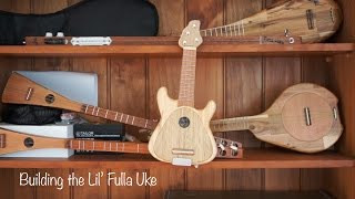 Lil' Fulla Sopranissimo Strat Ukulele Build