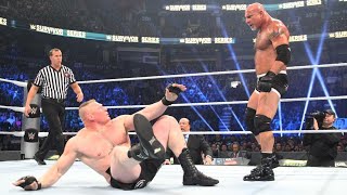 Goldberg vs Brock Lesnar at Survivor Series full match #wwe2k24