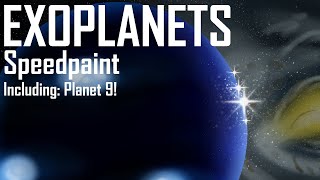 Exoplanet Speedpaint: Artist's Rendition