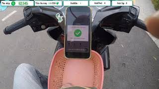 CHẠY GRAB KIẾM TIỀN #2 | THU NHẬP 4H CHẠY GRABBIKE BAO TIỀN