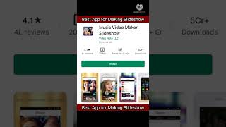 best app for making slideshow video