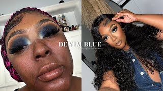 Y2K DENIM MAKEUP LOOK *EYES ONLY* | BRIANA MARIE