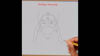 हनुमान जी का Drawing बनाना सीखिए #hanuman