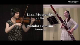 Jacques Féréol Mazas Douze petits Duos op. 38 p. I Duo №2 Liza Mosienko and Natalia Fomina