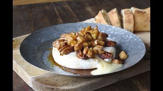 Caramelized Apple Baked Brie