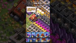 can MAX WALL WRECKER destroy all levels wall? BDGaming #shorts #coc #viral